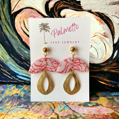 Michaels 2024 clay earrings